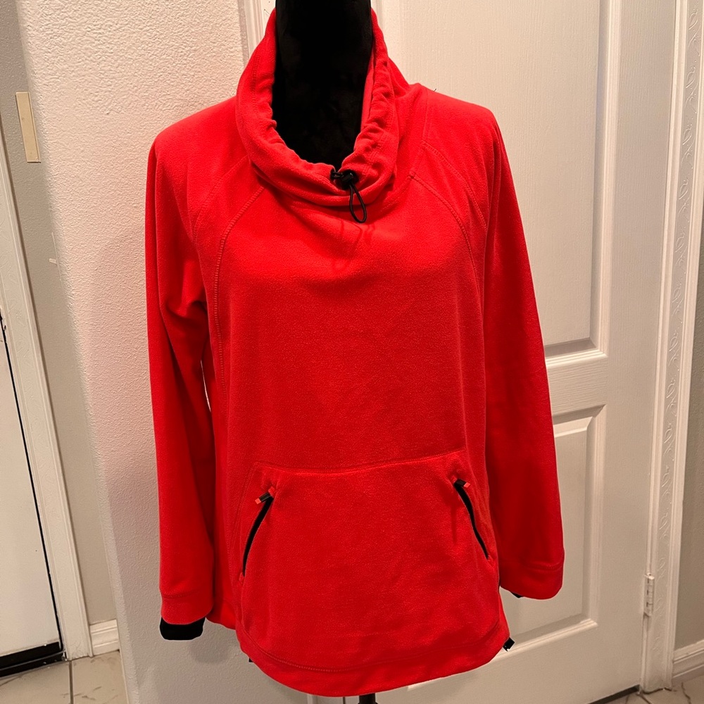 Womens Calvin Klein Performance
Fleece Jacket Hot Pink Full Zip Size L